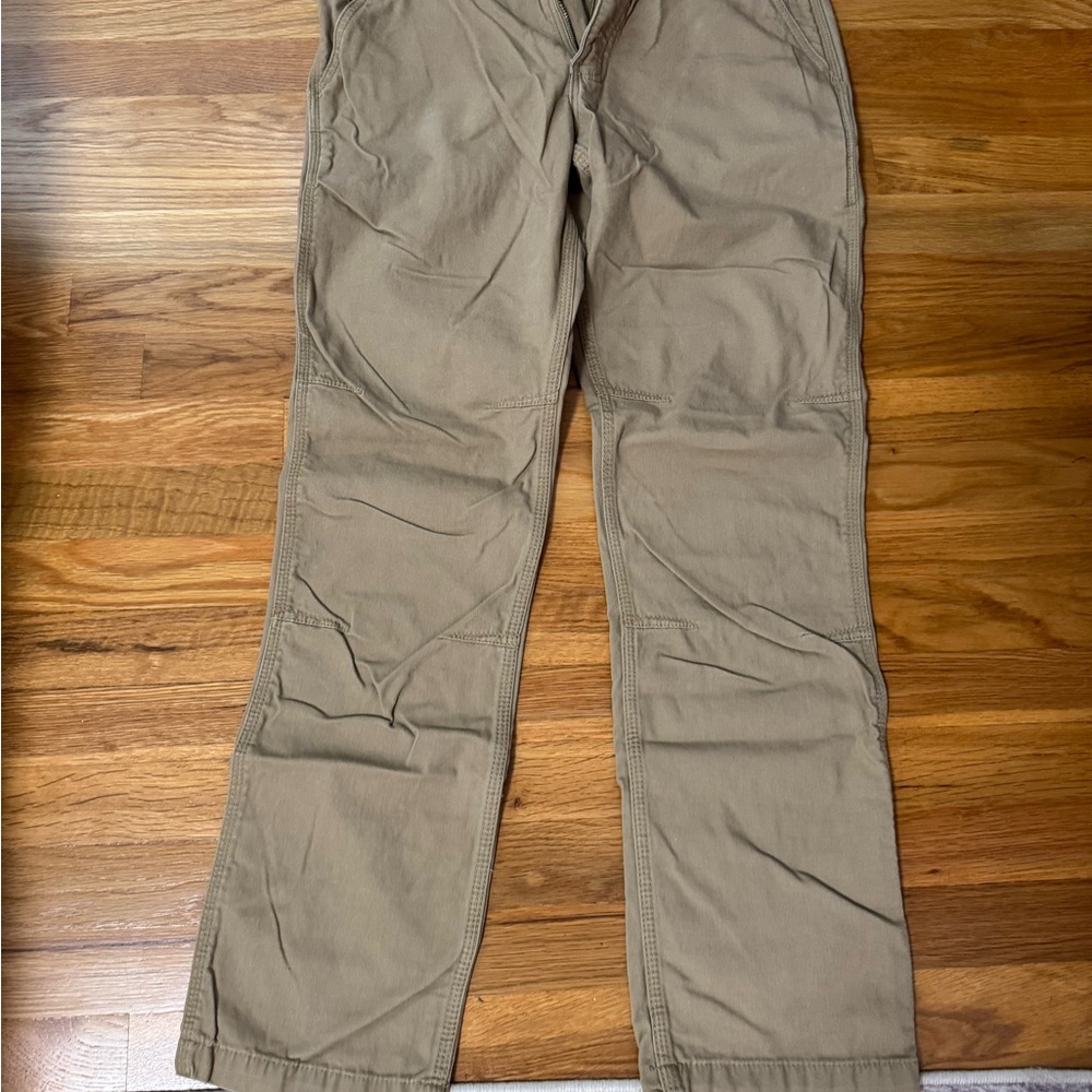 Carhartt Tan Chinos Durable Cotton Blend